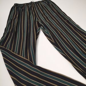 Brandy Melville Striped Flowy Pants